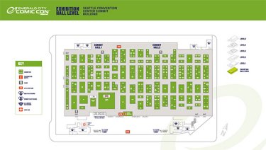 Exhibition Hall Level Map
