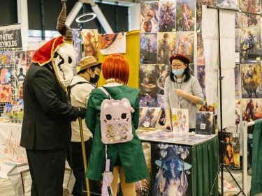 Artist Alley at ECCC