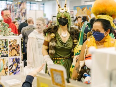 Artist Alley at ECCC