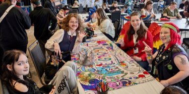 Pride Lounge at ECCC